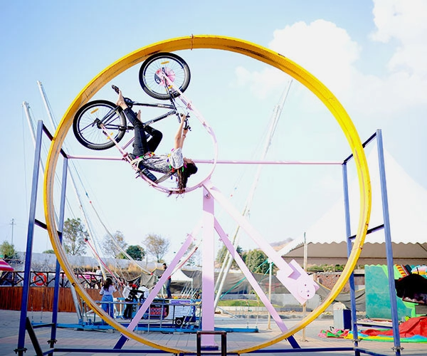 Cycling activity at Sneh Resort