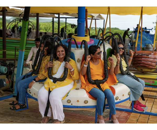 Pendulum swing ride at Sneh Resort
